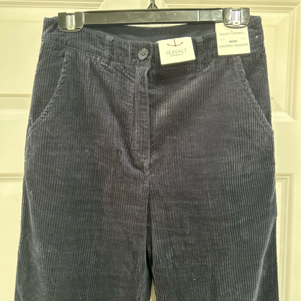 NWT SEASALT CORNWALL WIDE CROPPED TROUSERS SIZE 6 - Picture 3 of 6